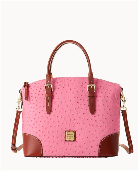 dooney & bourke ostrich satchel.